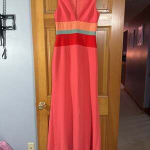 BCBGMaxAzria Lizette Colorblock‎ Maxi Dress